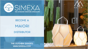 Download our special brochure How to become a Maiori distributor with SIMEXA, the Outdoor furniture specialists
