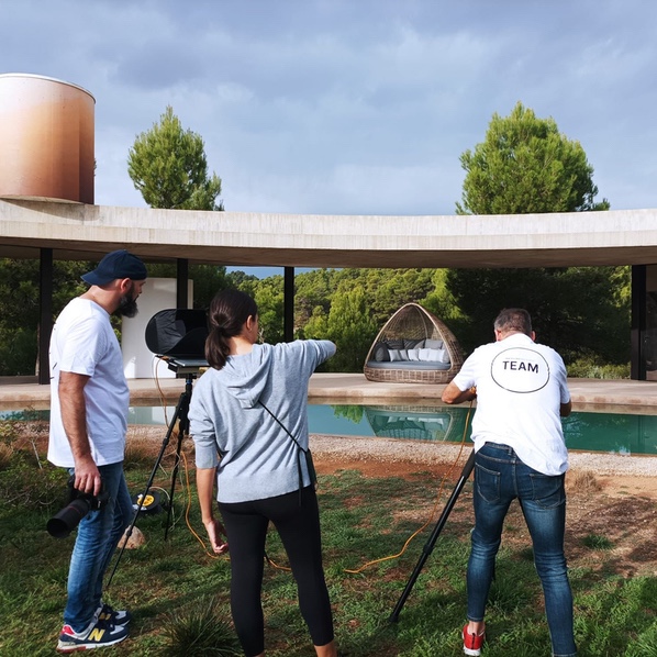 Skyline Design's new catalog shooting sessions in Spain - SIMEXA, the outdoor experts