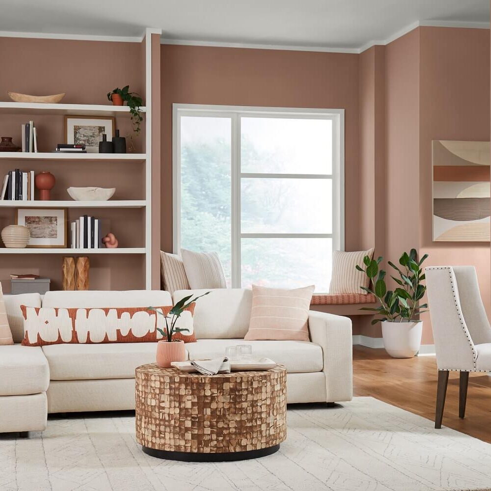 Redend Point By Sherwin Williams - New trends 2023: Rich and warm neutral hues, bold and bright colours for outdoor furniture