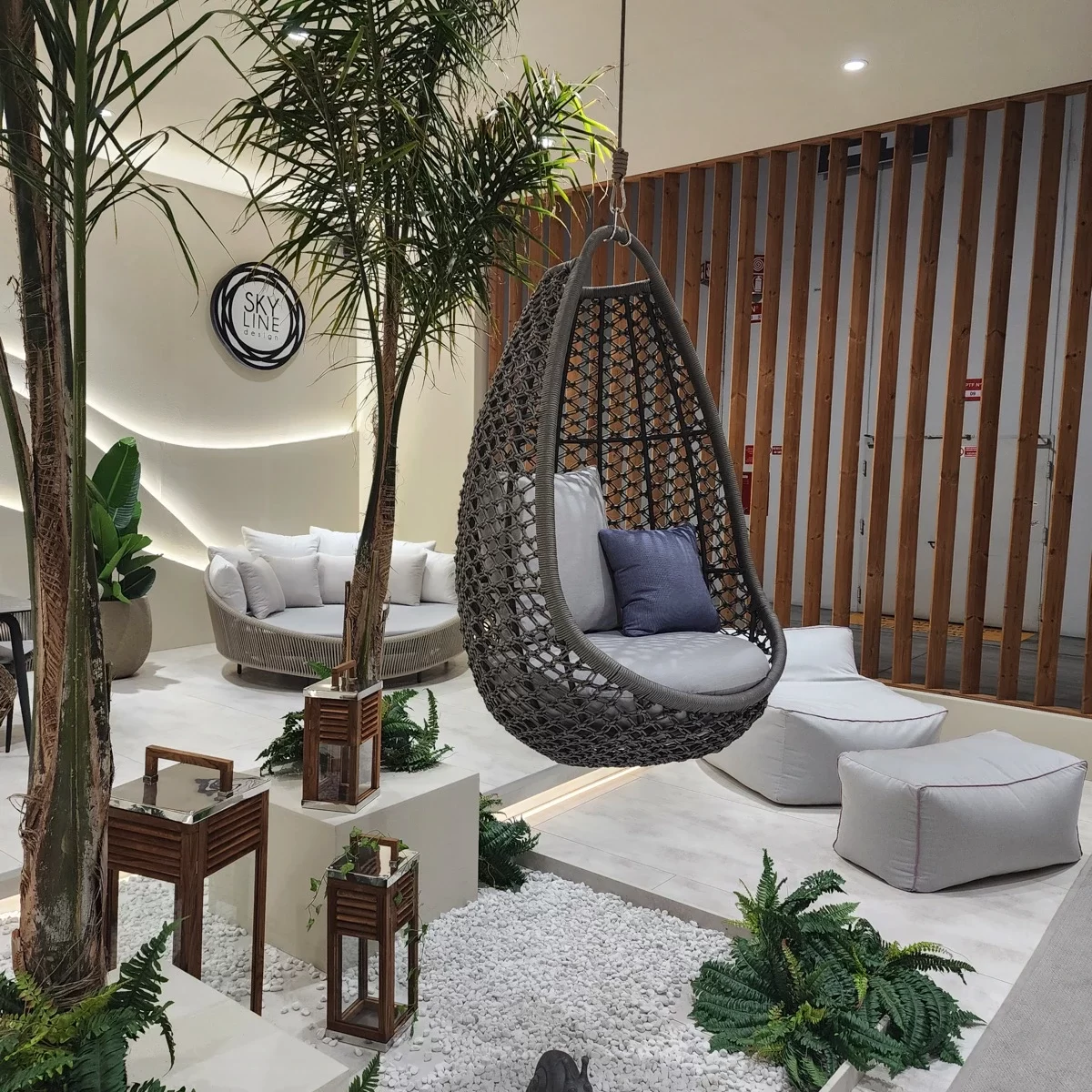 Skyline Design outdoor furniture presented at Salone Del Mobile Mailan 2023