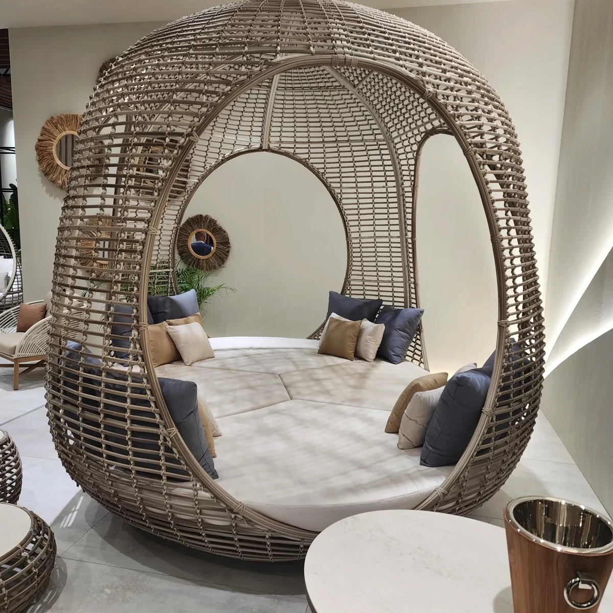 Skyline Design outdoor furniture presented at Salone Del Mobile Mailan 2023