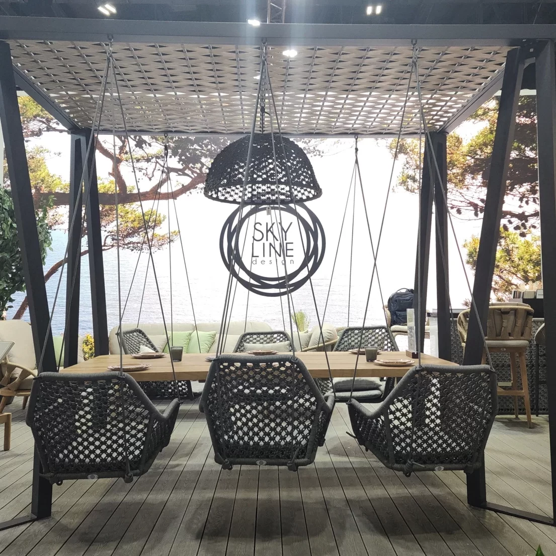 Skyline Design outdoor furniture presented at INDEX DUBAI 2023