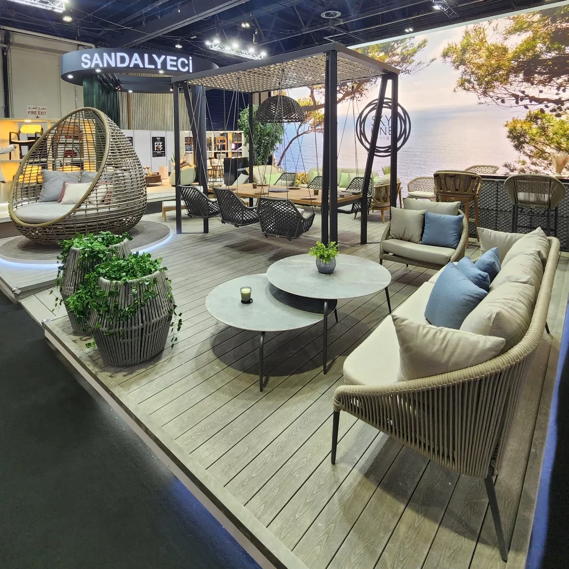 Skyline Design outdoor furniture presented at INDEX DUBAI 2023