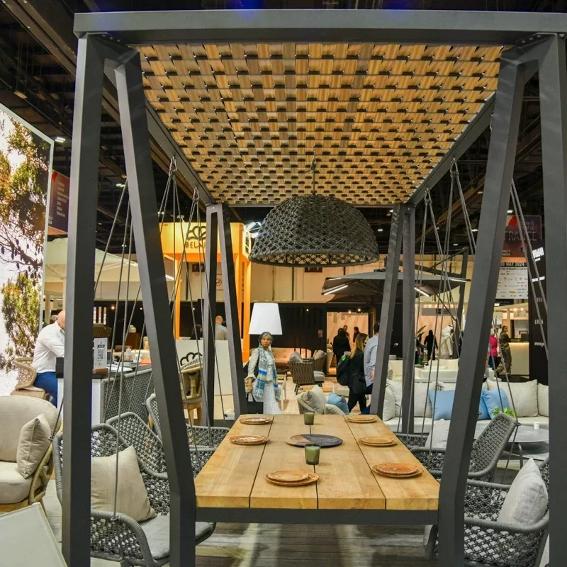 Teak wood care skyline design Horizon 2023 collection.