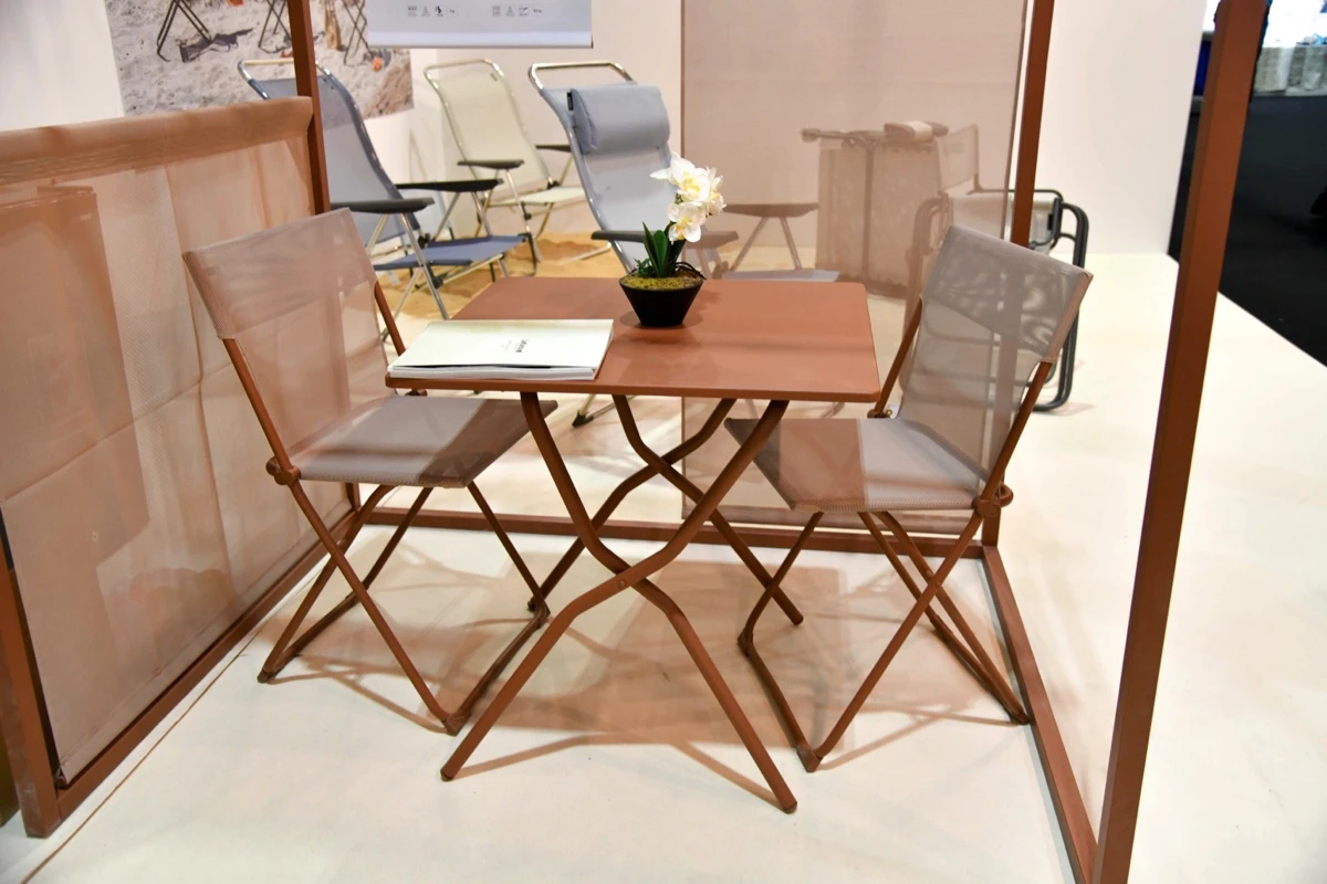 Lafuma Mobilier outdoor furniture presented at INDEX DUBAI 2023