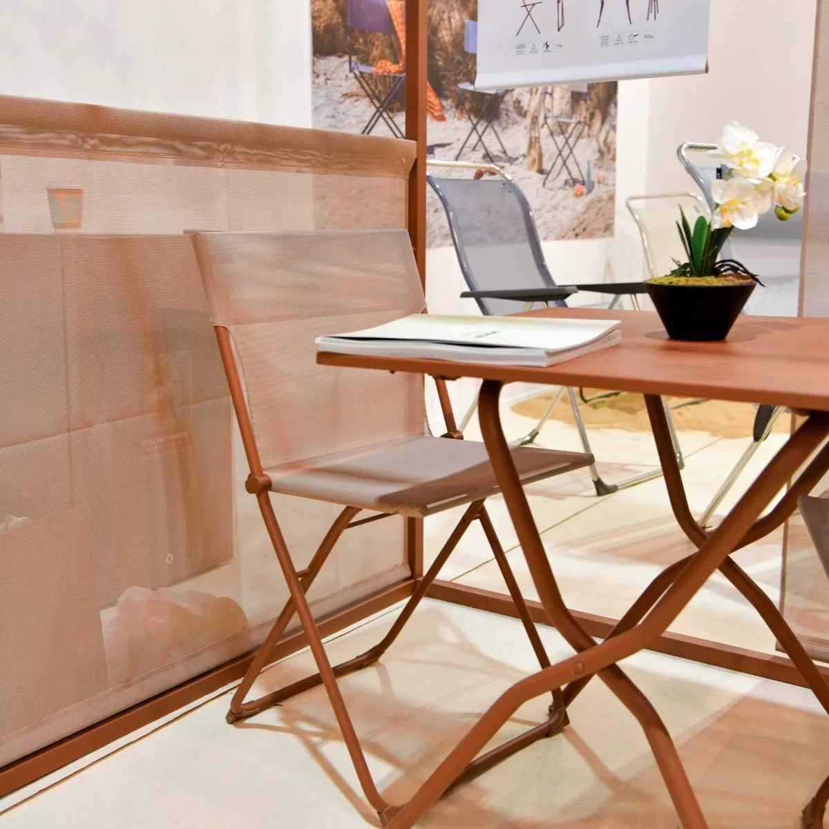 Lafuma Mobilier outdoor furniture presented at INDEX DUBAI 2023