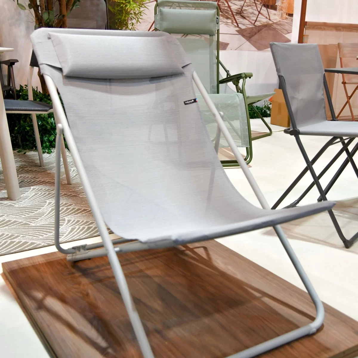Lafuma Mobilier outdoor furniture presented at INDEX DUBAI 2023