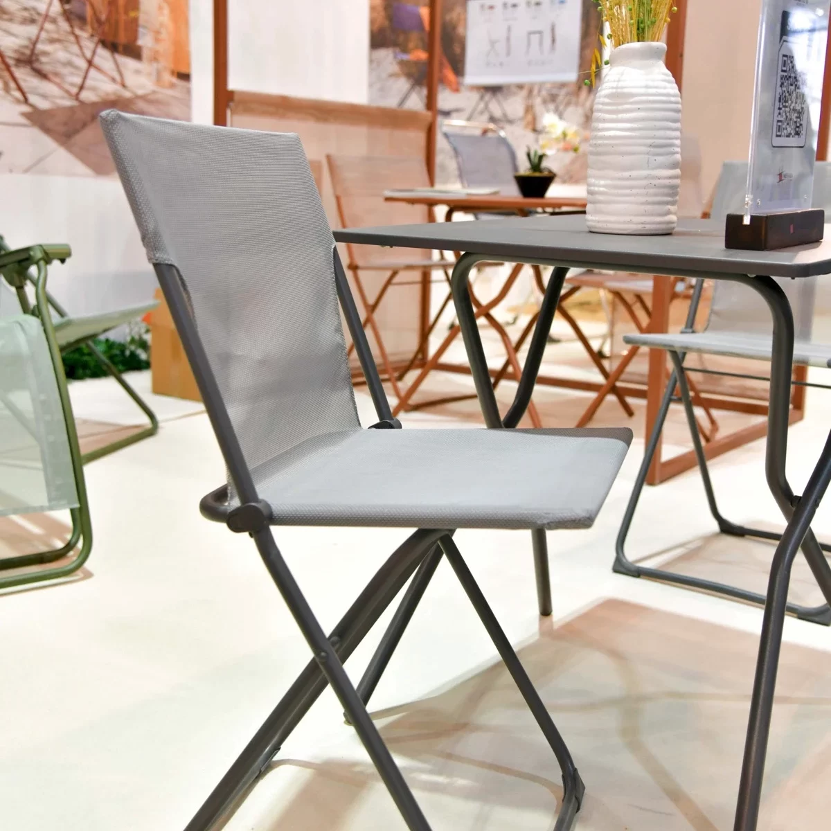 Lafuma Mobilier outdoor furniture presented at INDEX DUBAI 2023