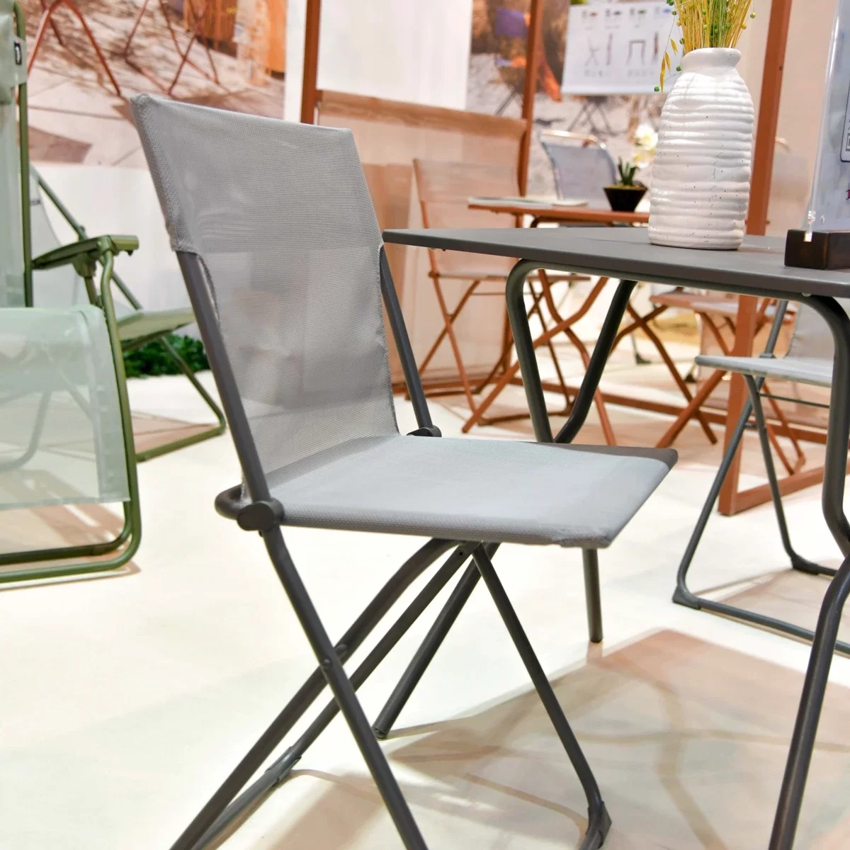 Lafuma Mobilier outdoor furniture presented at INDEX DUBAI 2023