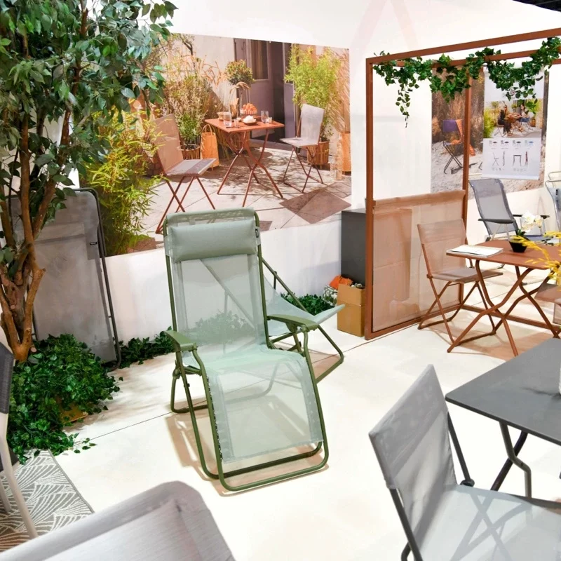 Lafuma Mobilier outdoor furniture presented at INDEX DUBAI 2023