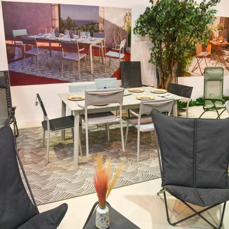 Lafuma Mobilier outdoor furniture presented at INDEX DUBAI 2023