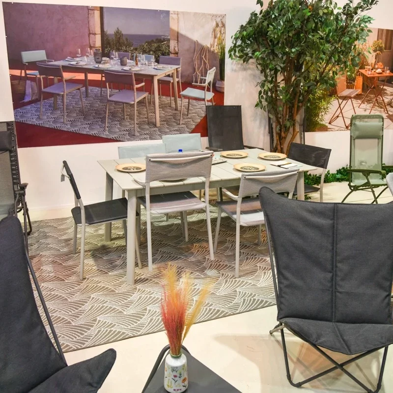 Lafuma Mobilier outdoor furniture presented at INDEX DUBAI 2023