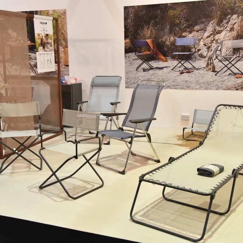 Lafuma Mobilier outdoor furniture presented at INDEX DUBAI 2023