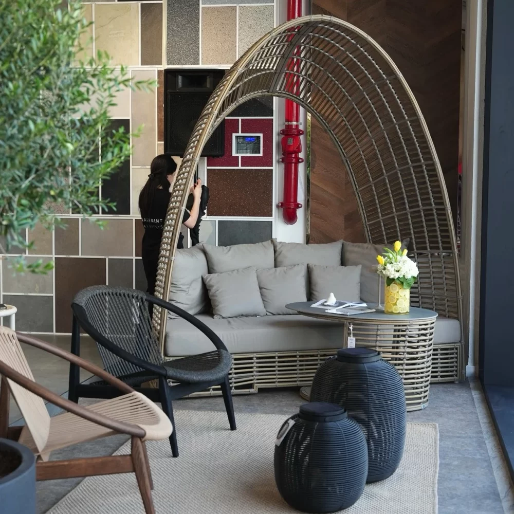 Our Dubai UAE Partner, MESSARA LIVING, opened its new outdoor furniture showroom in Dubai.