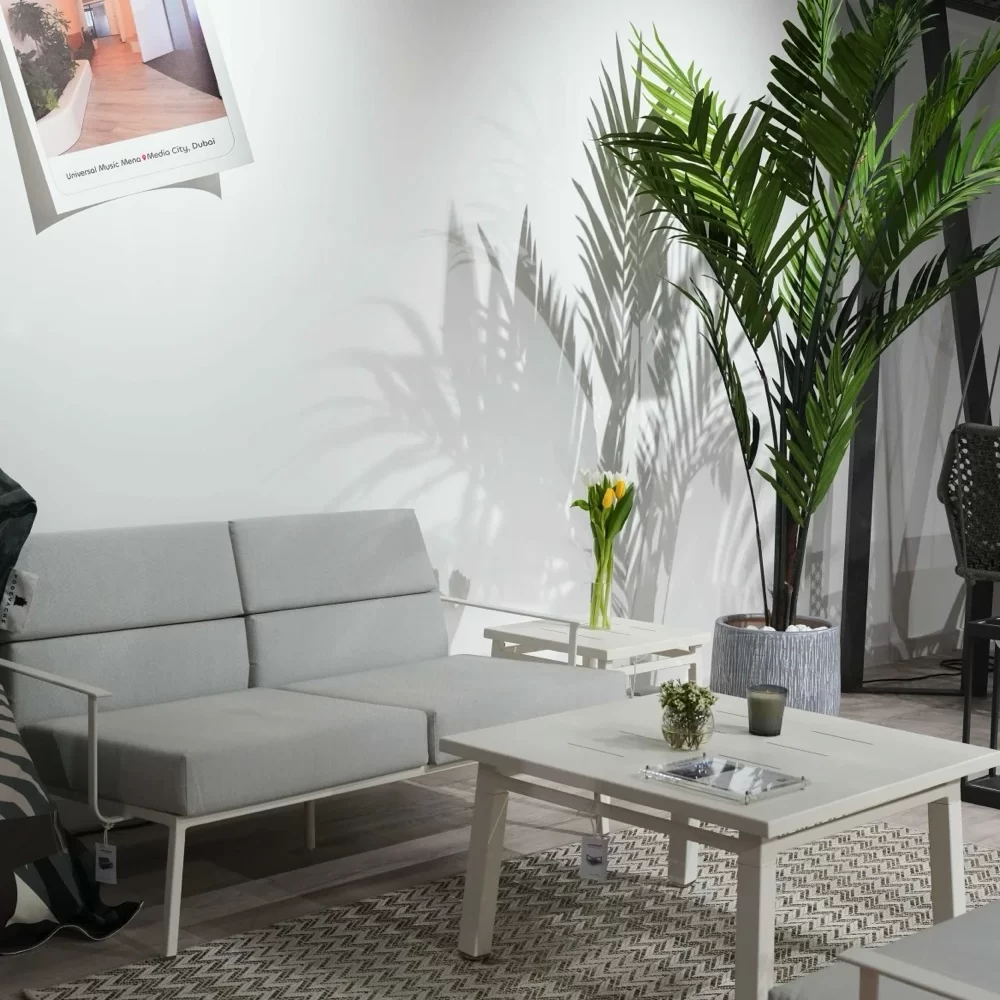 Our Dubai UAE Partner, MESSARA LIVING, opened its new outdoor furniture showroom in Dubai.