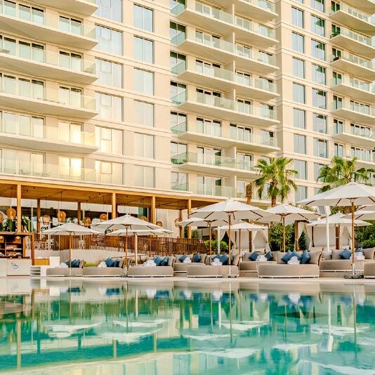 Cove Beach Abu Dhabi - A SIMEXA outdoor furniture project with MESSARA TRADING