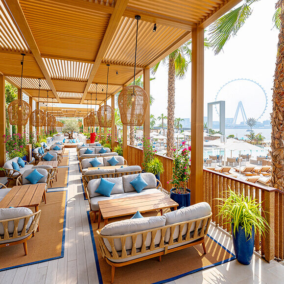 Cove Beach Abu Dhabi - A SIMEXA outdoor furniture project with MESSARA TRADING