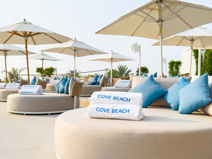 Cove Beach Abu Dhabi - A SIMEXA outdoor furniture project with MESSARA TRADING