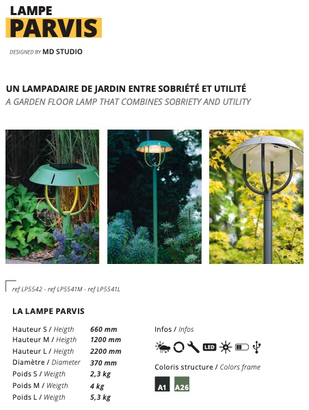 New Solar Lighting Collection by MAIORI