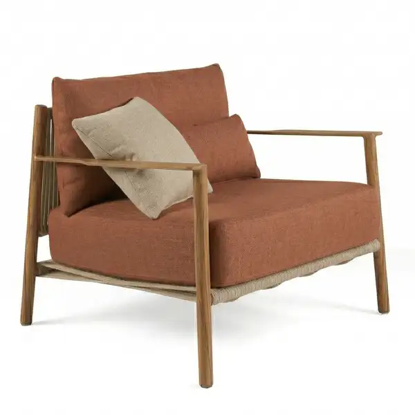 SD - Nara Armchair Terracotta on Aluwood SD - Nara Armchair Terracotta on Aluwood